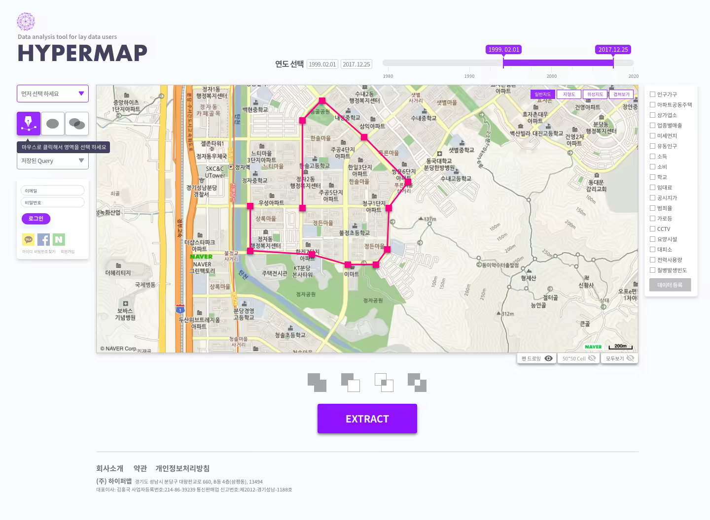 GIS Map Visualization - Park Kije Portfolio