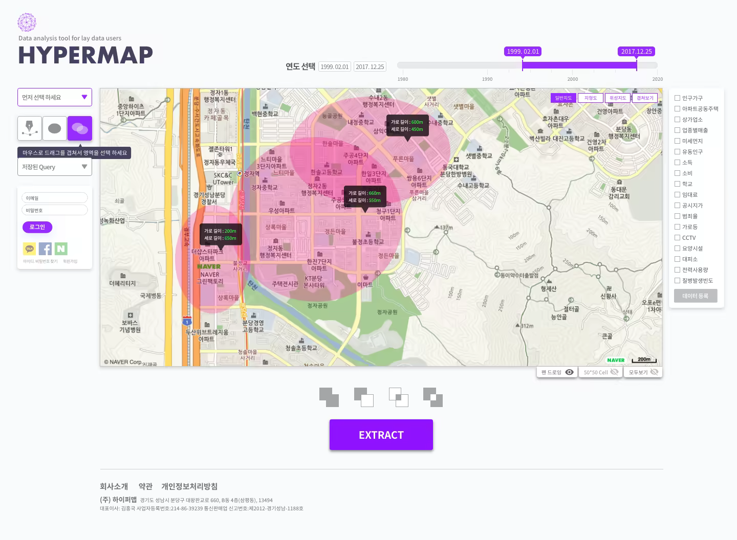 GIS Map Visualization - Park Kije Portfolio
