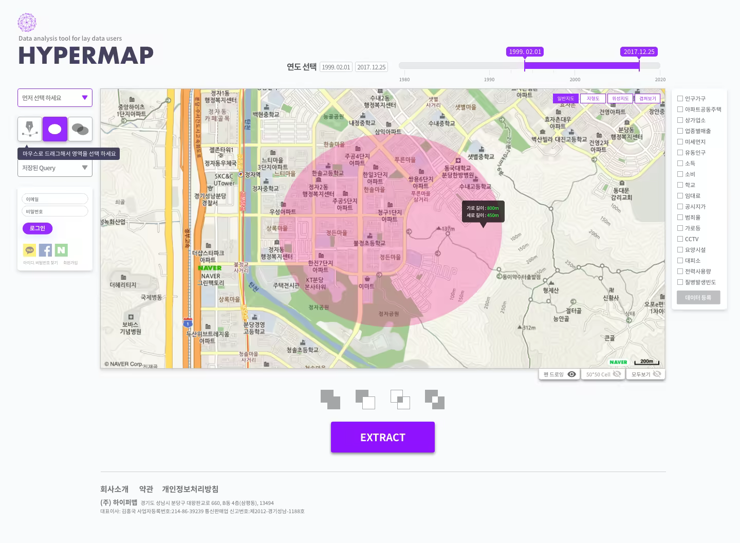 GIS Map Visualization - Park Kije Portfolio