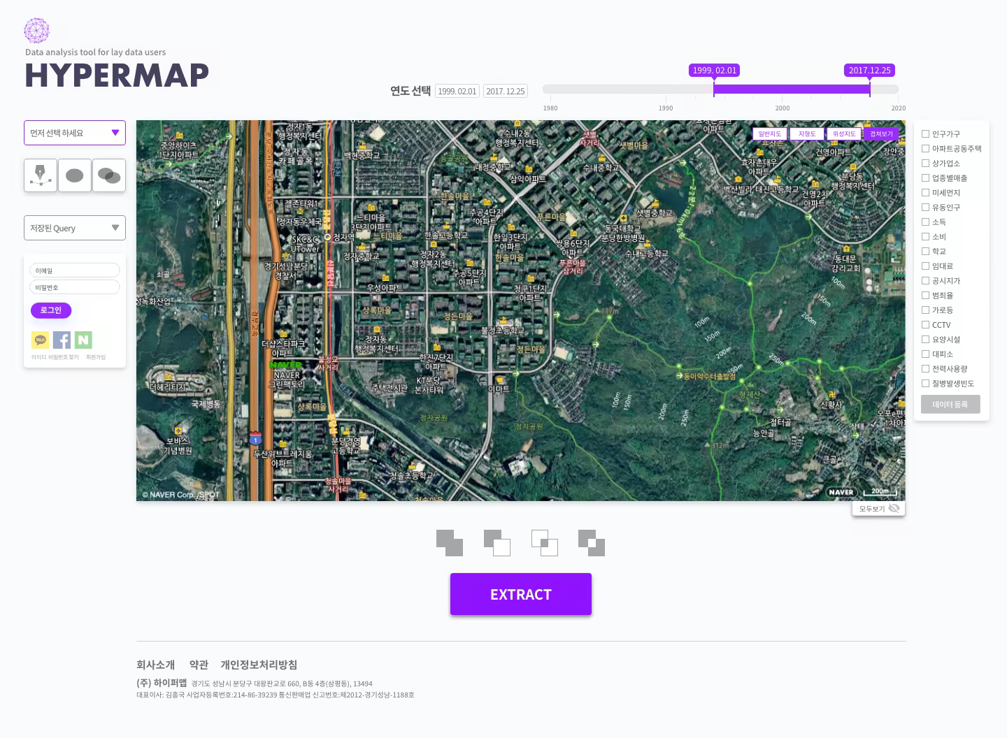 GIS Map Visualization - Park Kije Portfolio