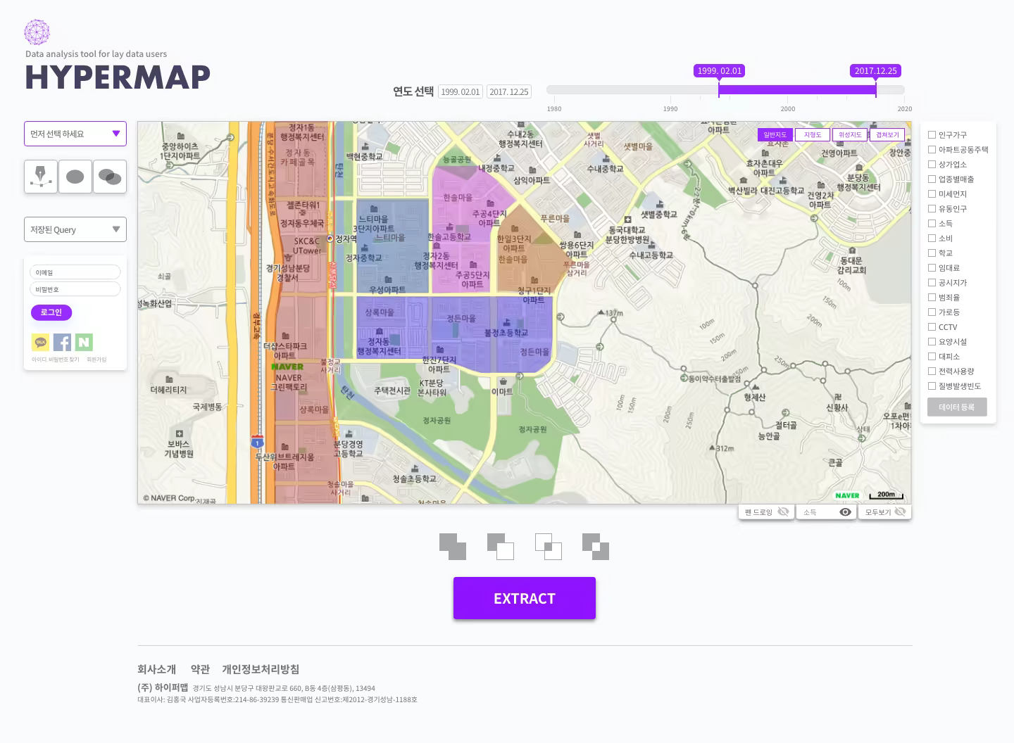 GIS Map Visualization - Park Kije Portfolio