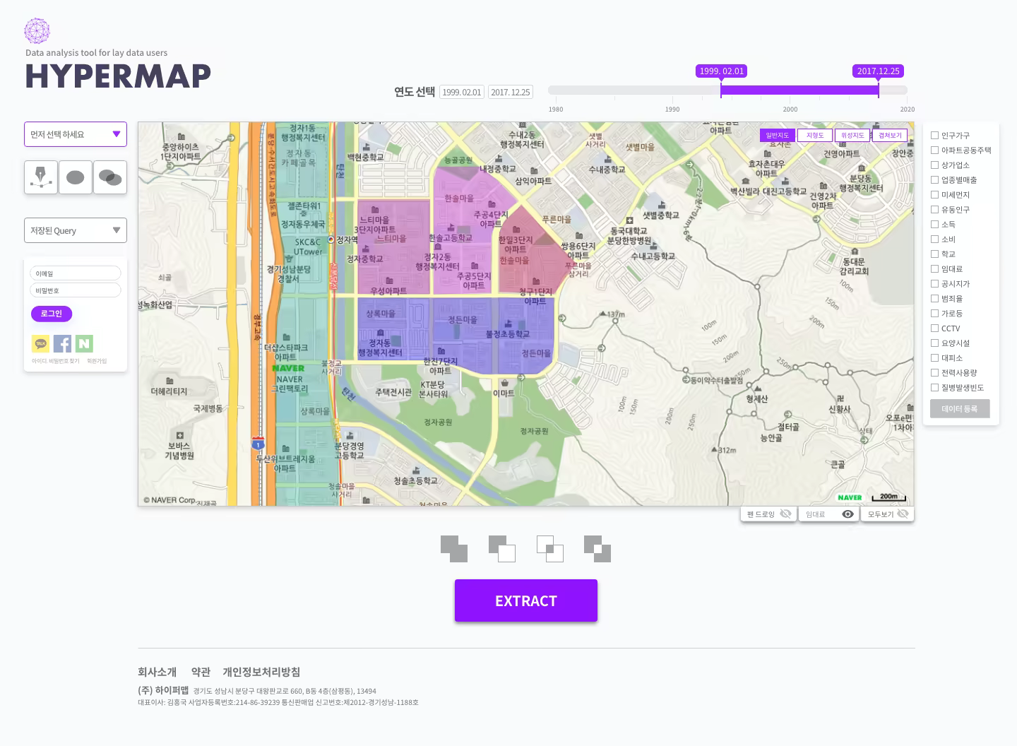 GIS Map Visualization - Park Kije Portfolio