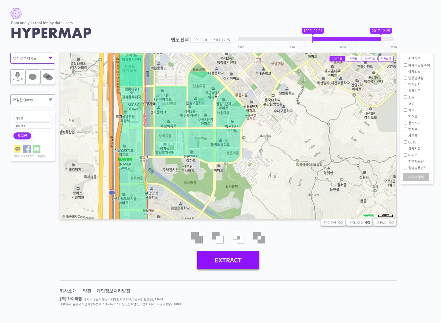 GIS Map Visualization - Park Kije Portfolio
