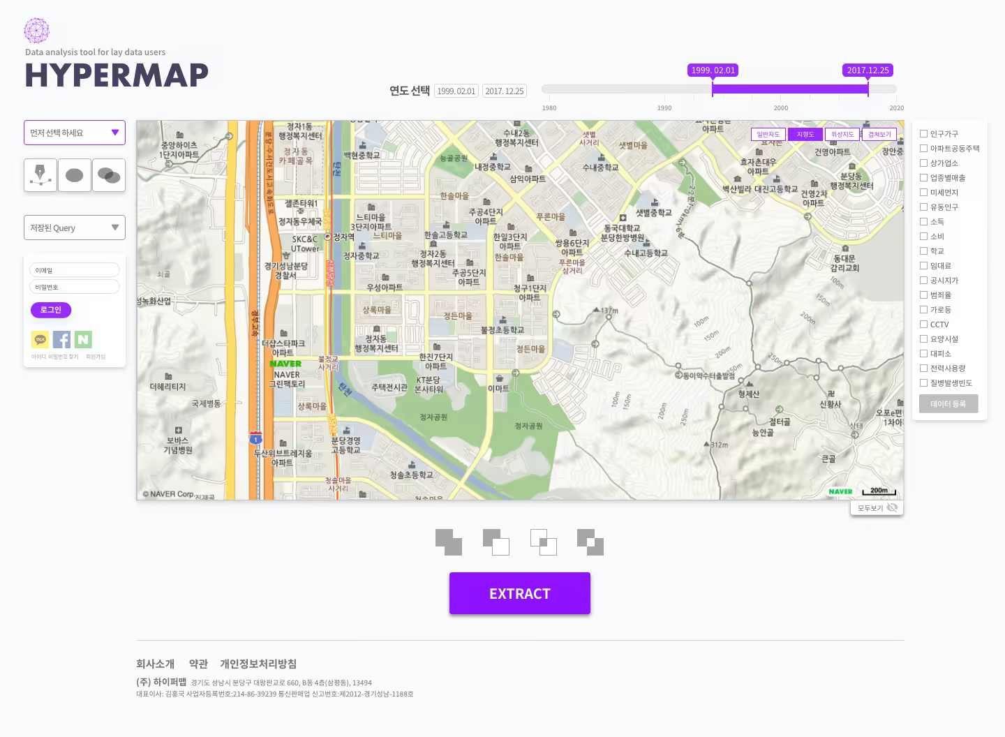 GIS Map Visualization - Park Kije Portfolio