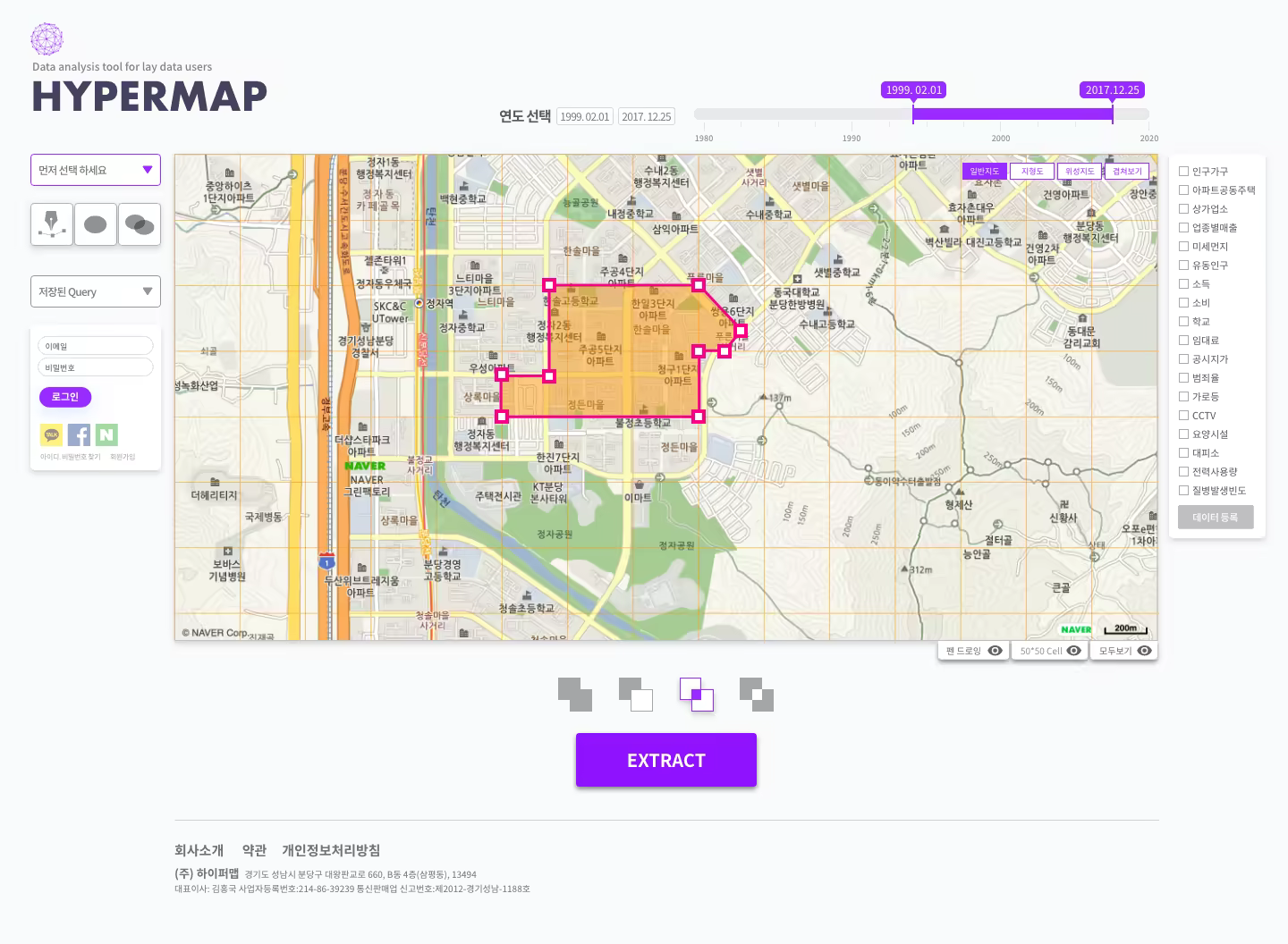GIS Map Visualization - Park Kije Portfolio