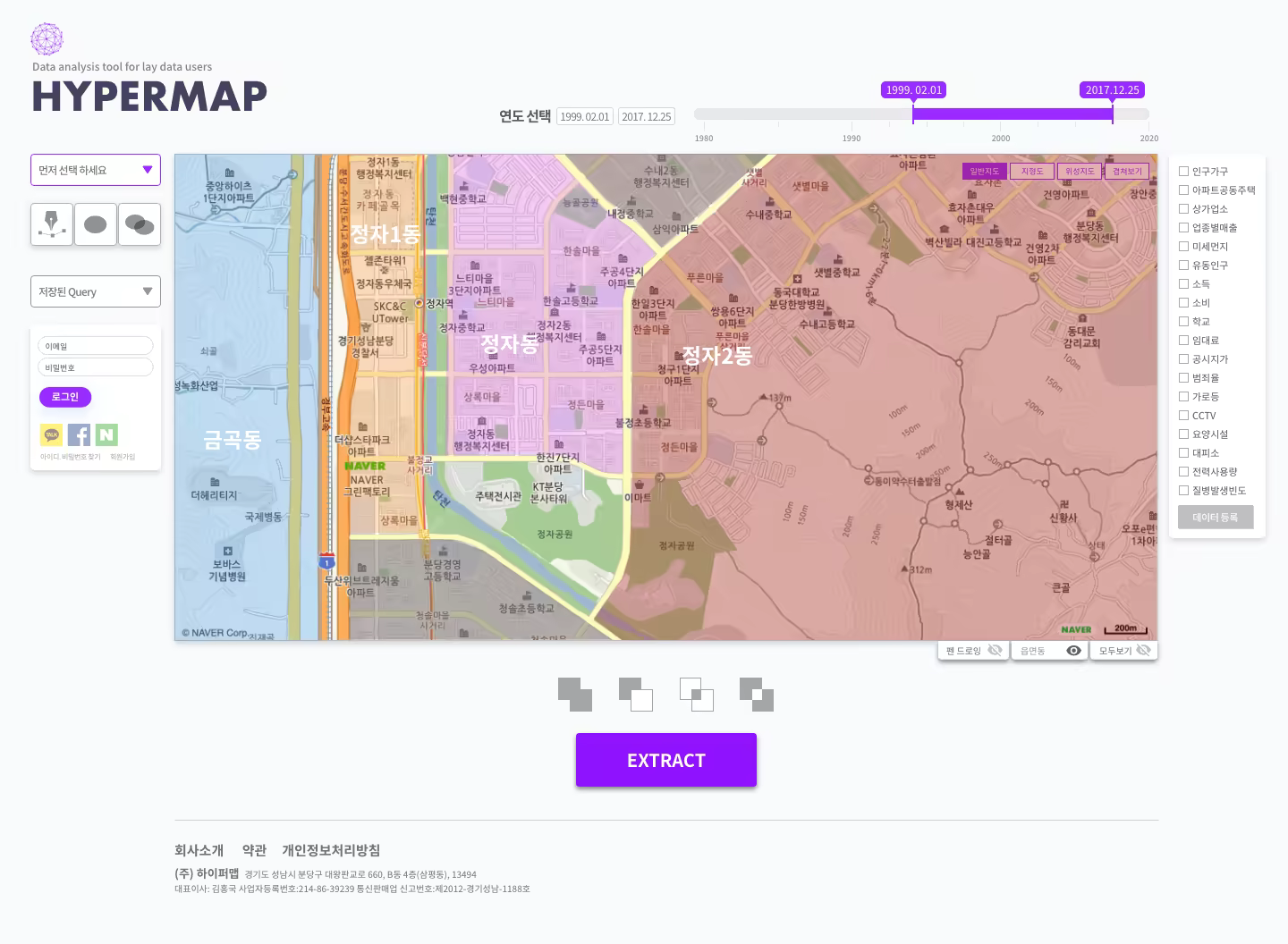GIS Map Visualization - Park Kije Portfolio