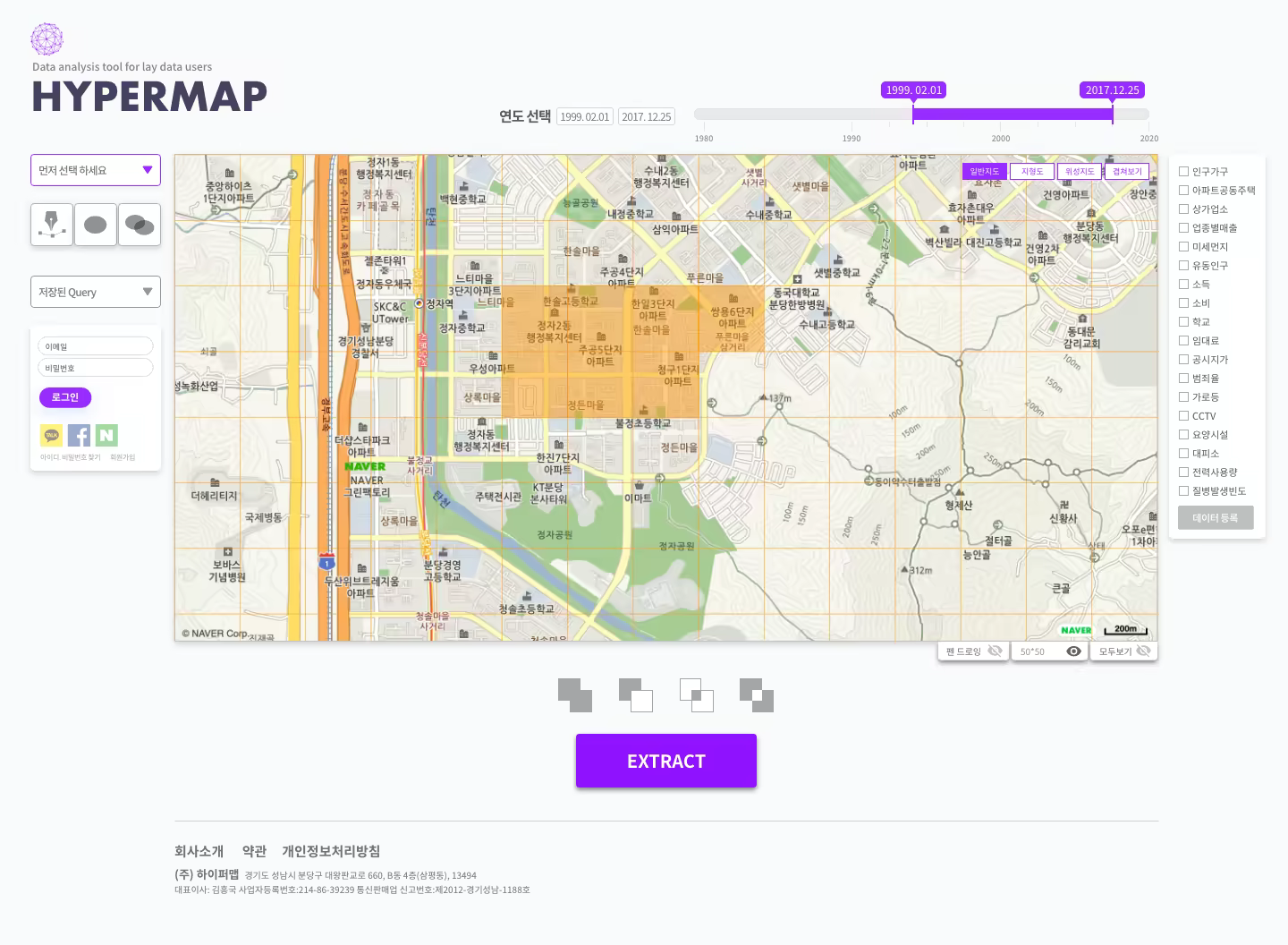 GIS Map Visualization - Park Kije Portfolio
